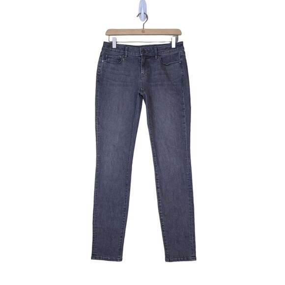 Loft Womens 2 Curvy Skinny Staple Grey Wash Jeans - Picture 1 of 11